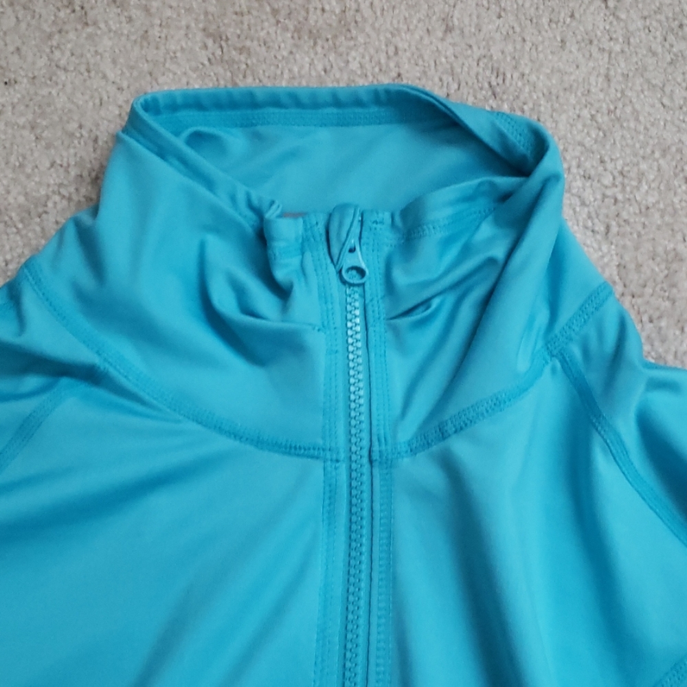 Zella Aqua Blue Track Jacket - Picture 3 of 3